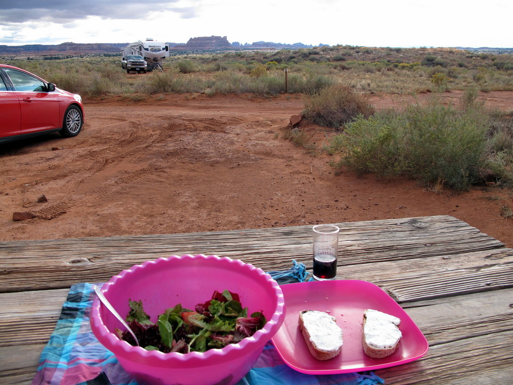 Campground mit Aussicht! Canyonland NP