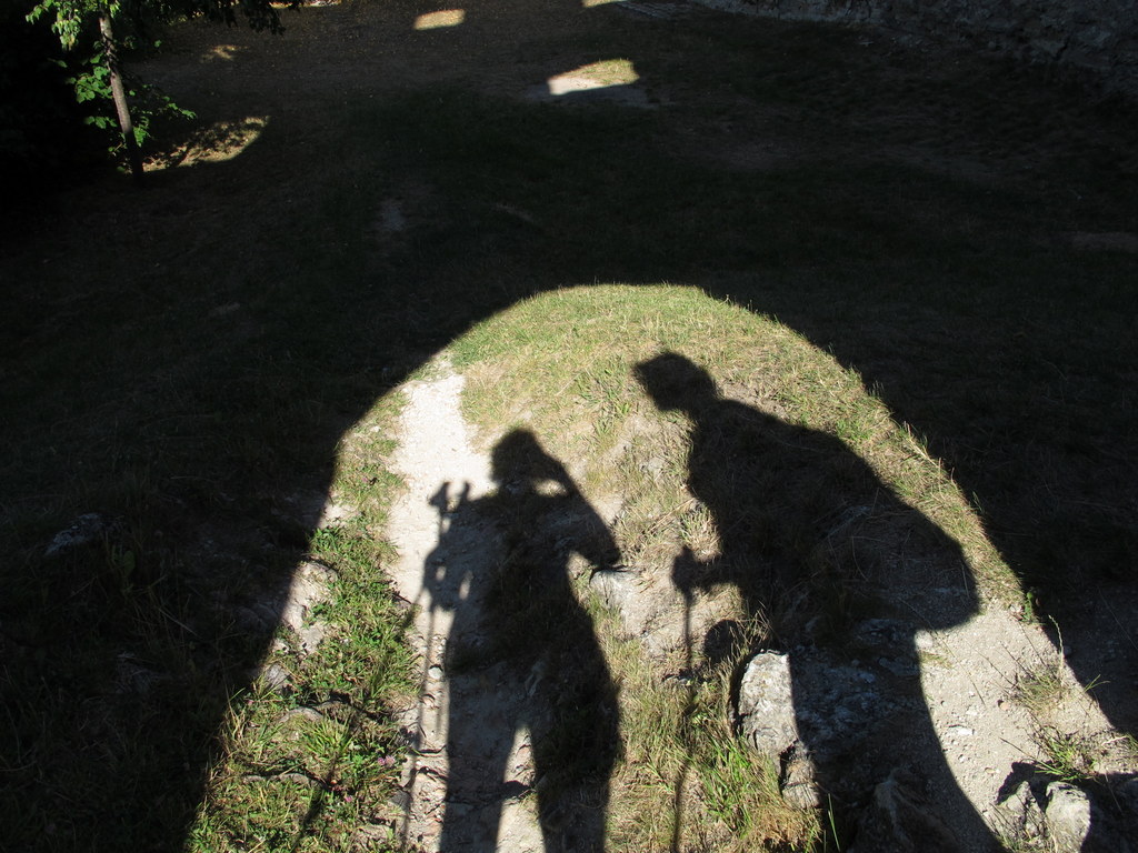 Hiking with a friend on a long distance trail during the whole year