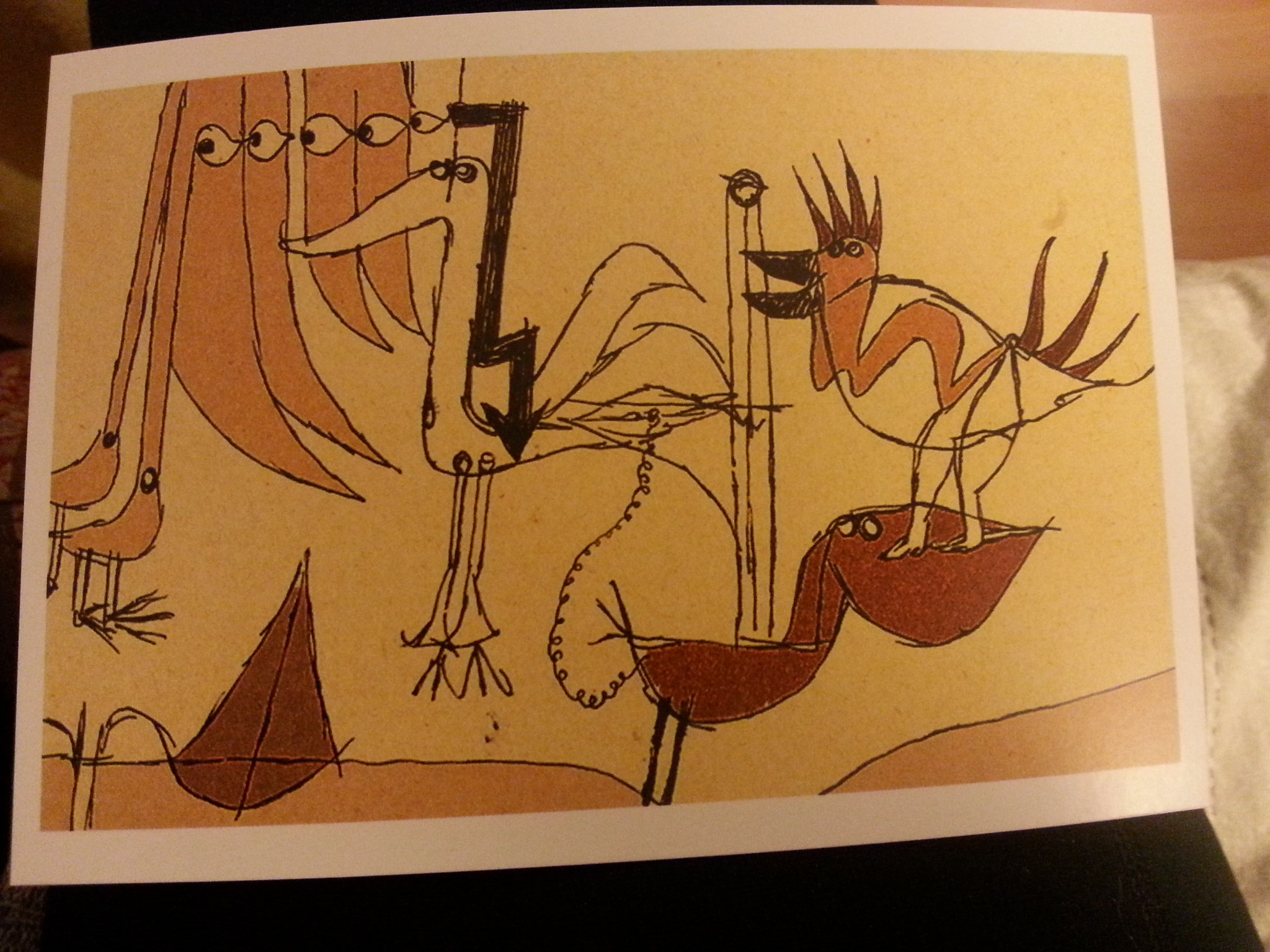 Bei einigen der Postkarten kann man den animierten Klee auch sehen!