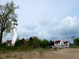 Leuchtturm in Racine am Lake Michigan