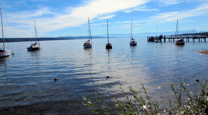 Ammersee – ein Oktobertag aus dem Bilderbuch