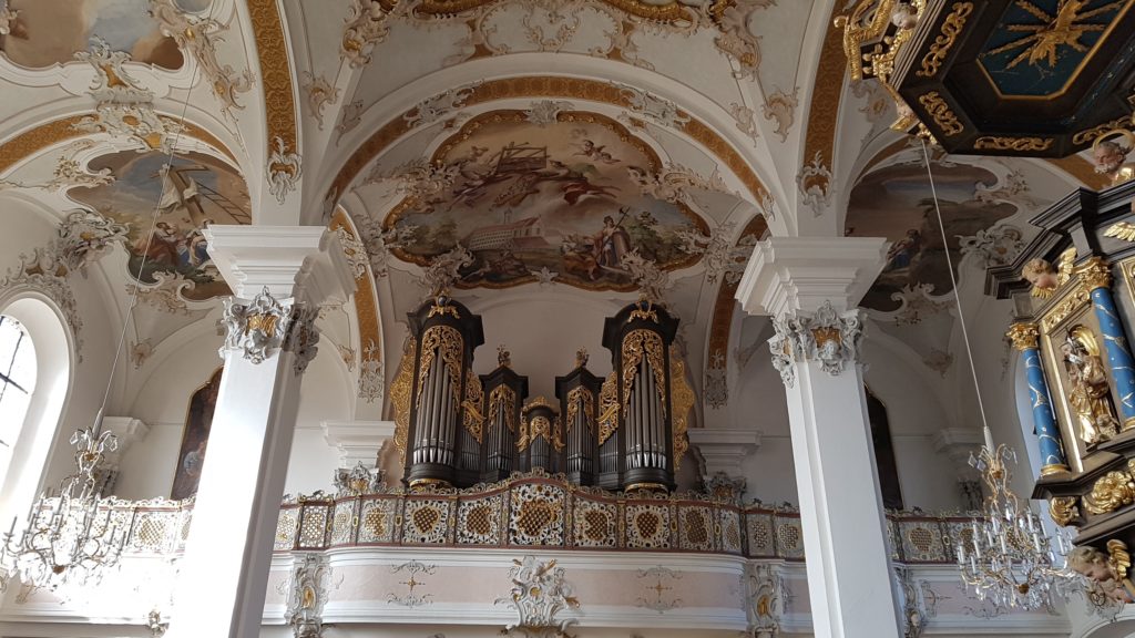 Orgel in der Wallfahrtskirche St. Michael Violau